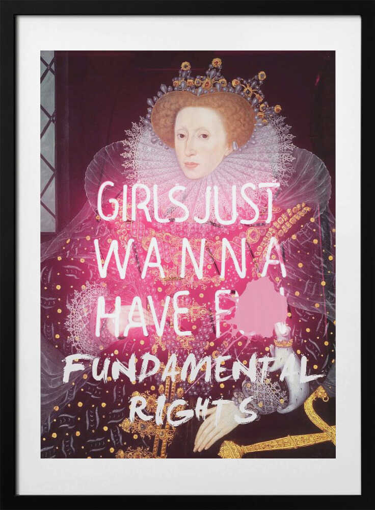 Fundamentalrights Ratioiso - Art Print by Talitha McQueen