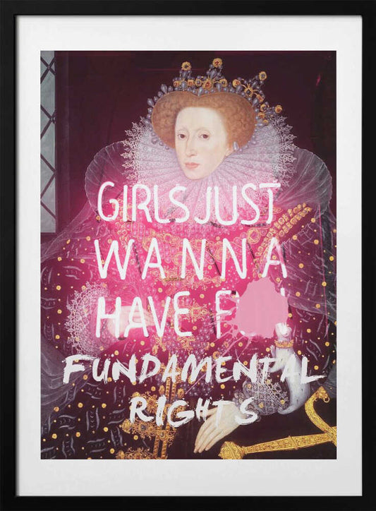 Fundamentalrights Ratioiso - Art Print by Talitha McQueen