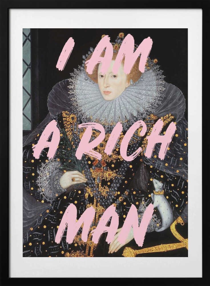 Queenelizabethrichman2 Ratioiso - Art Print by Talitha McQueen