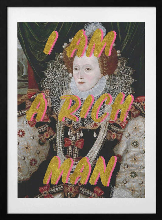 Queenelizabethrichman - Art Print by Talitha McQueen