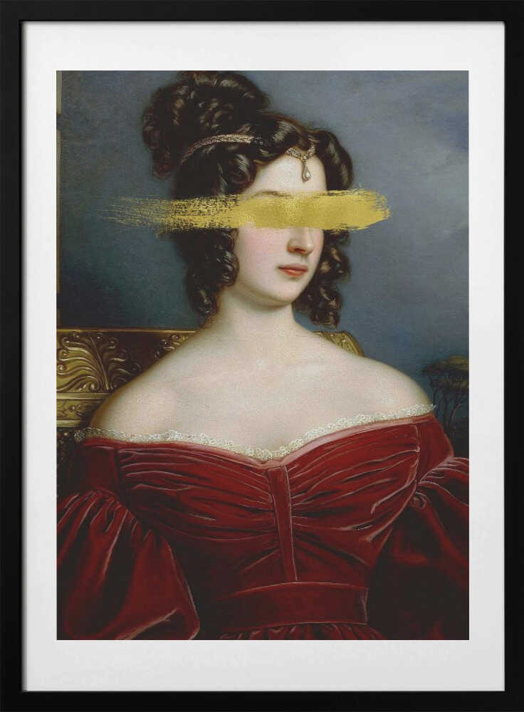 Goldmarianna Ratioiso - Art Print by Talitha McQueen
