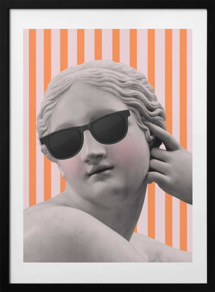 Stripedgoddess3 Ratioiso - Art Print by Talitha McQueen