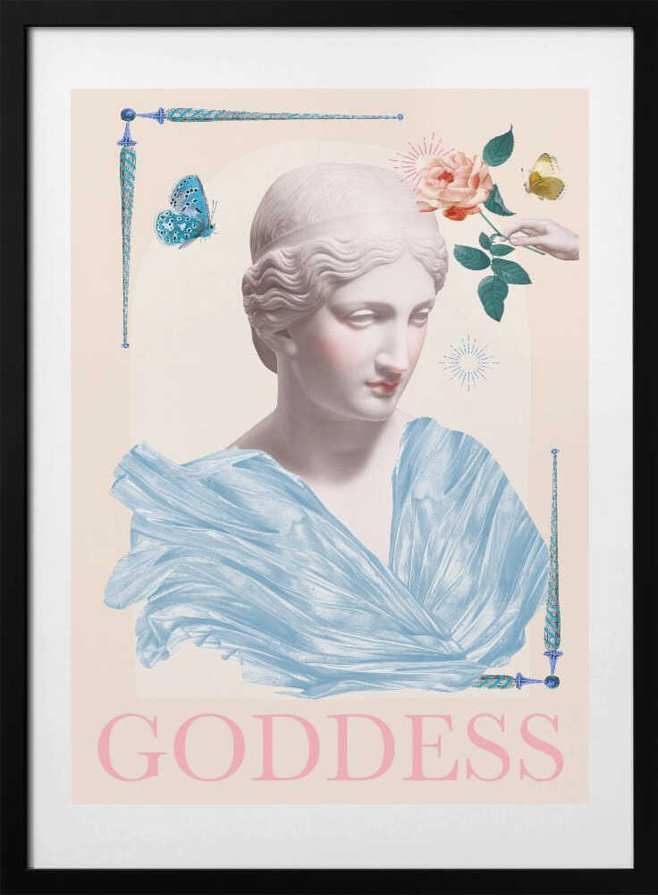 Goddesscollage Ratioiso - Art Print by Talitha McQueen