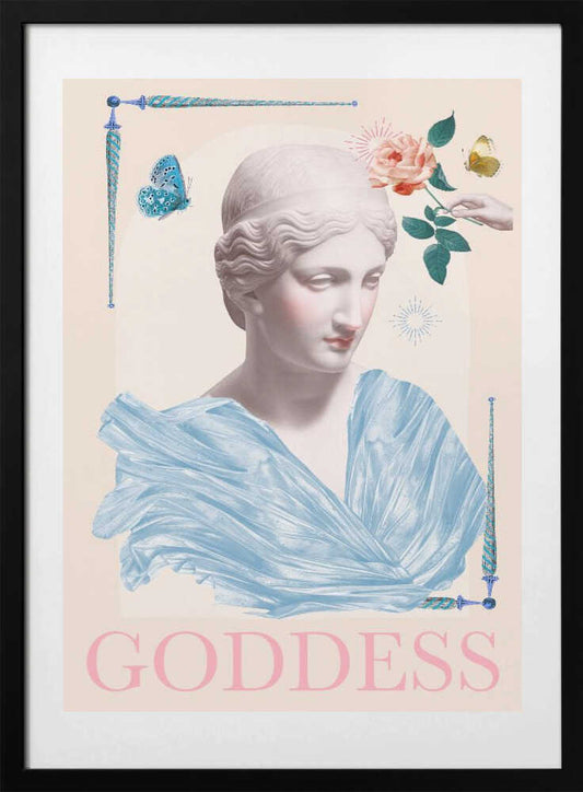 Goddesscollage Ratioiso - Art Print by Talitha McQueen
