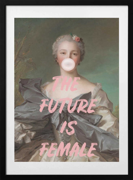Femalefuture5 Ratioiso - Art Print by Talitha McQueen