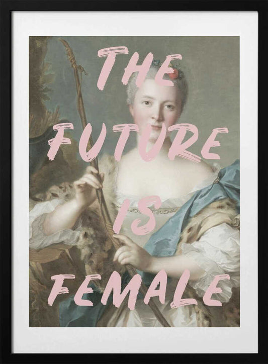 Thefutureisfemale Ratioiso - Art Print by Talitha McQueen