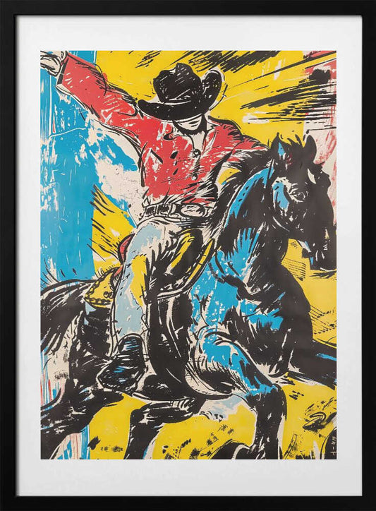 Rodeo - Art Print by Andreas Magnusson