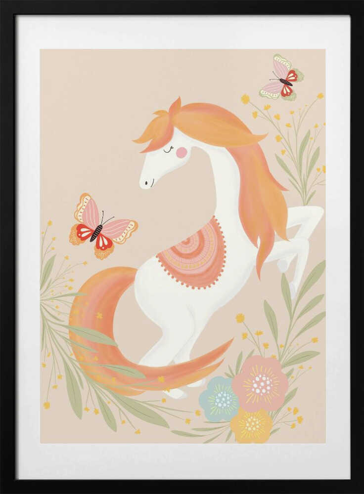 Magical Pony - Art Print by Nikita Jariwala