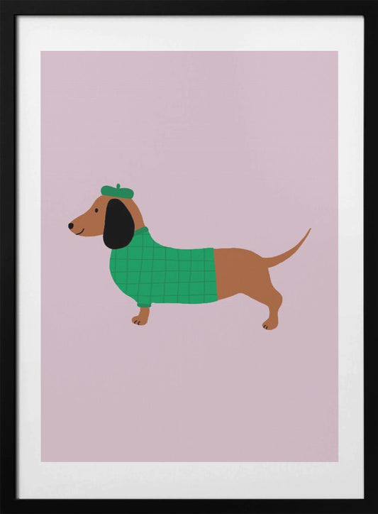 Dachshund - Art Print by Maren Gross