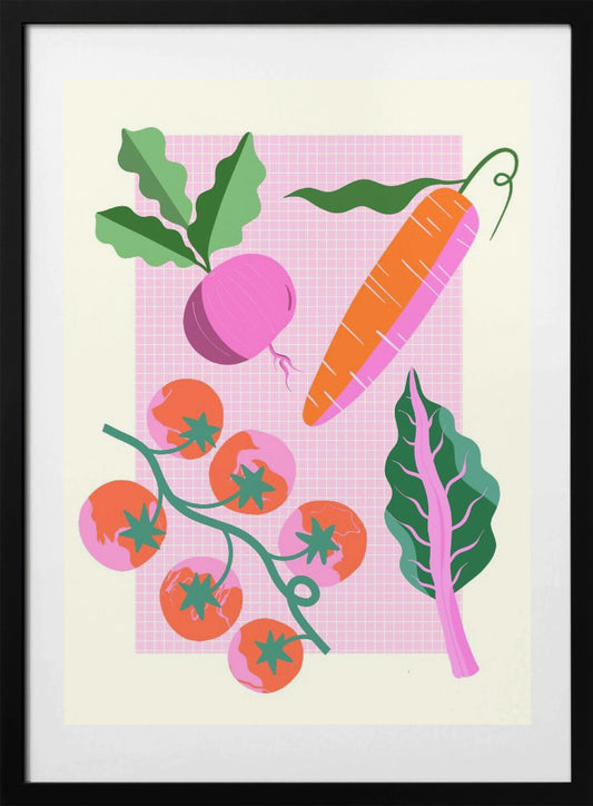 Veggies - Art Print by Melissa Donne