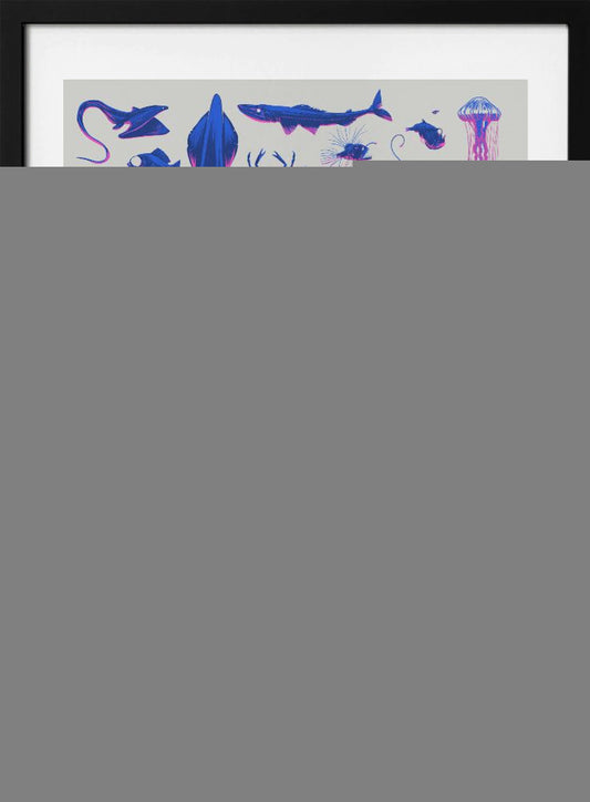 Creatures of the Deep - Art Print by Mark Harrison