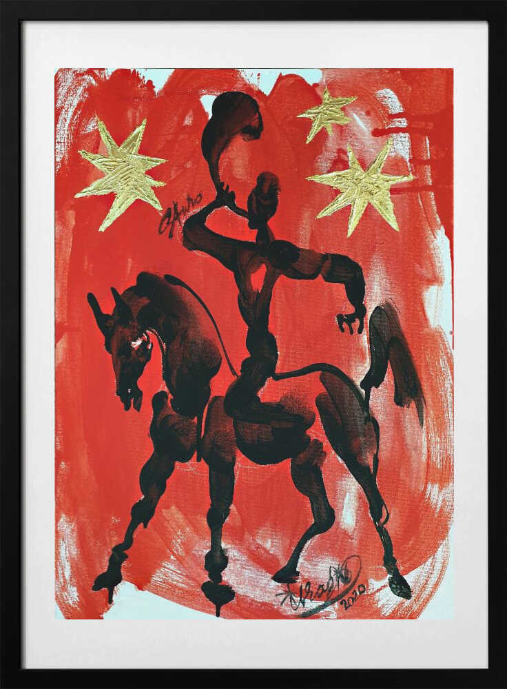 Hornblower - Art Print by Kanat Ibragimov