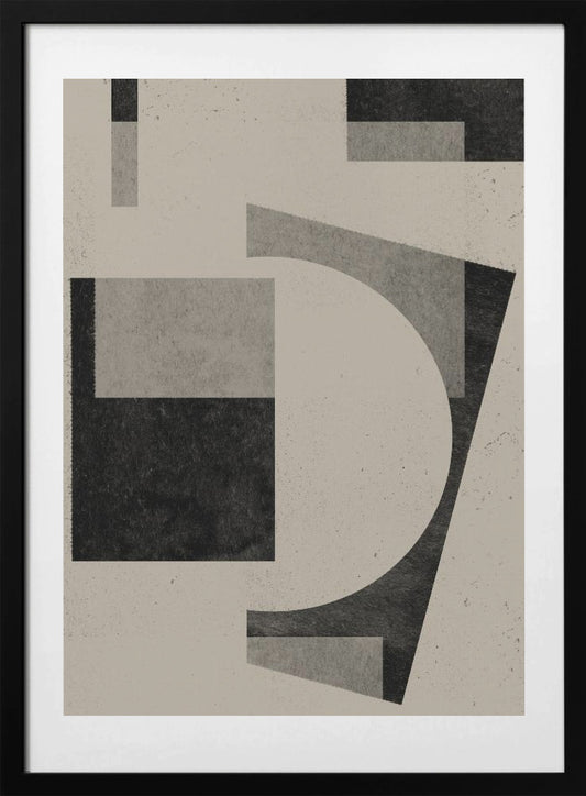 Geometric Whispers - Art Print by THE MIUUS STUDIO