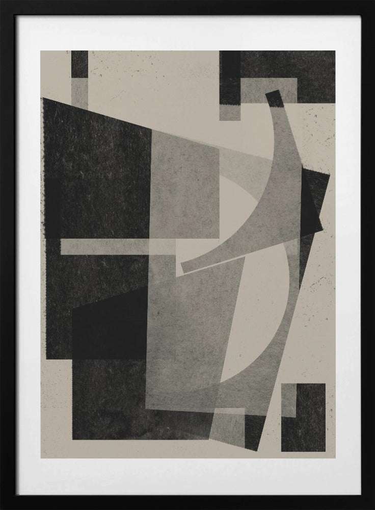 Geometric Shadows - Art Print by THE MIUUS STUDIO