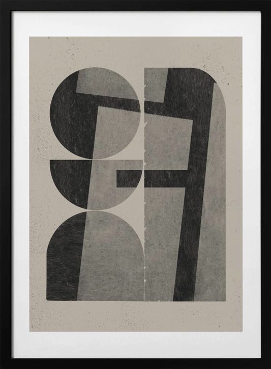 Geometric Harmony - Art Print by THE MIUUS STUDIO