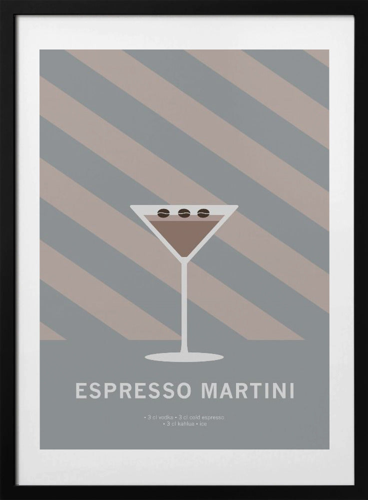 Drink Espresso Martini - Art Print by Paperago