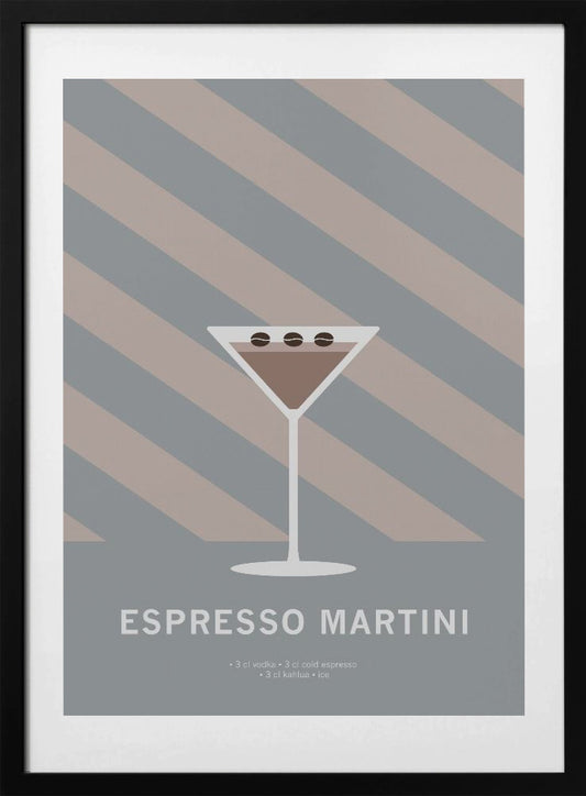 Drink Espresso Martini - Art Print by Paperago