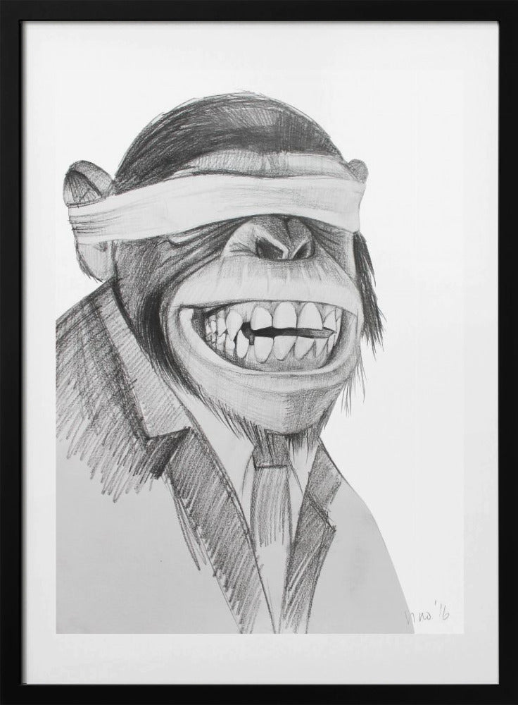 Blind Ambition - Art Print by Violeta Vollmer