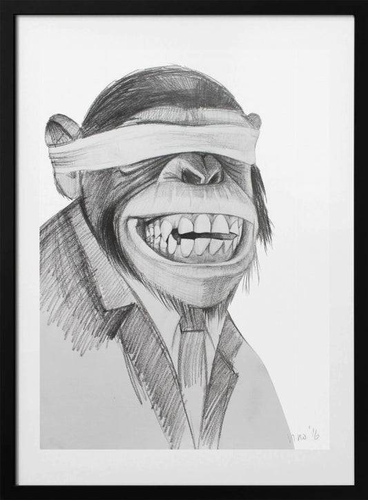 Blind Ambition - Art Print by Violeta Vollmer