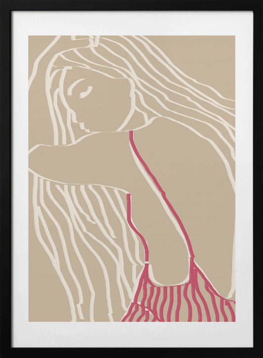 Serene Silhouette - Art Print by THE MIUUS STUDIO