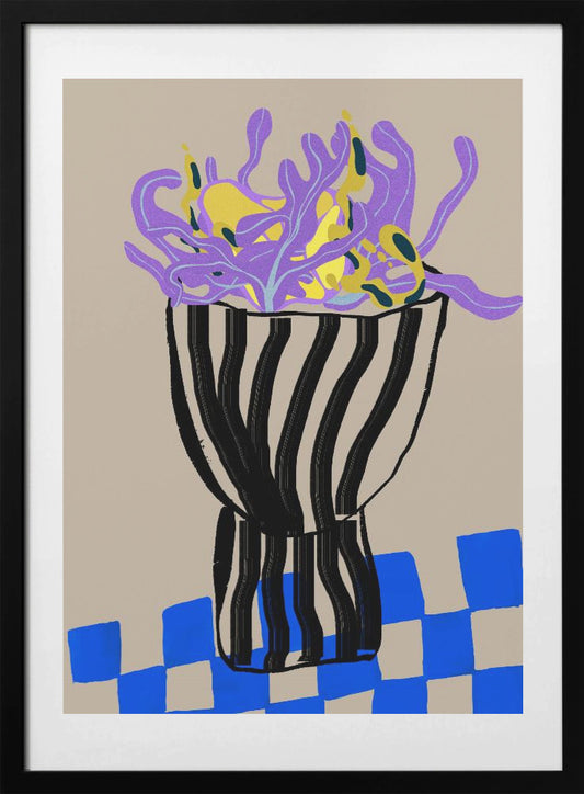 Whimsical Vase - Art Print by THE MIUUS STUDIO