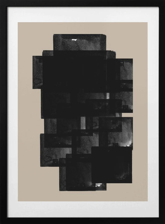 Shadowed Structure - Art Print by THE MIUUS STUDIO