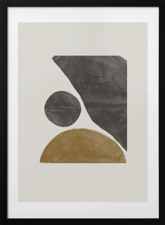 Geometric Harmony - Art Print by THE MIUUS STUDIO