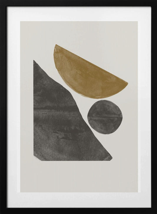 Shapes in Harmony - Art Print by THE MIUUS STUDIO