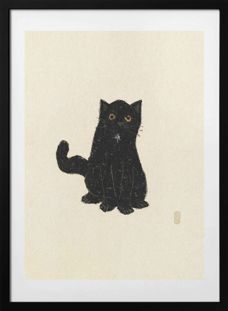 Humphrey the Cat - Art Print by Dianne Nicole Fernando