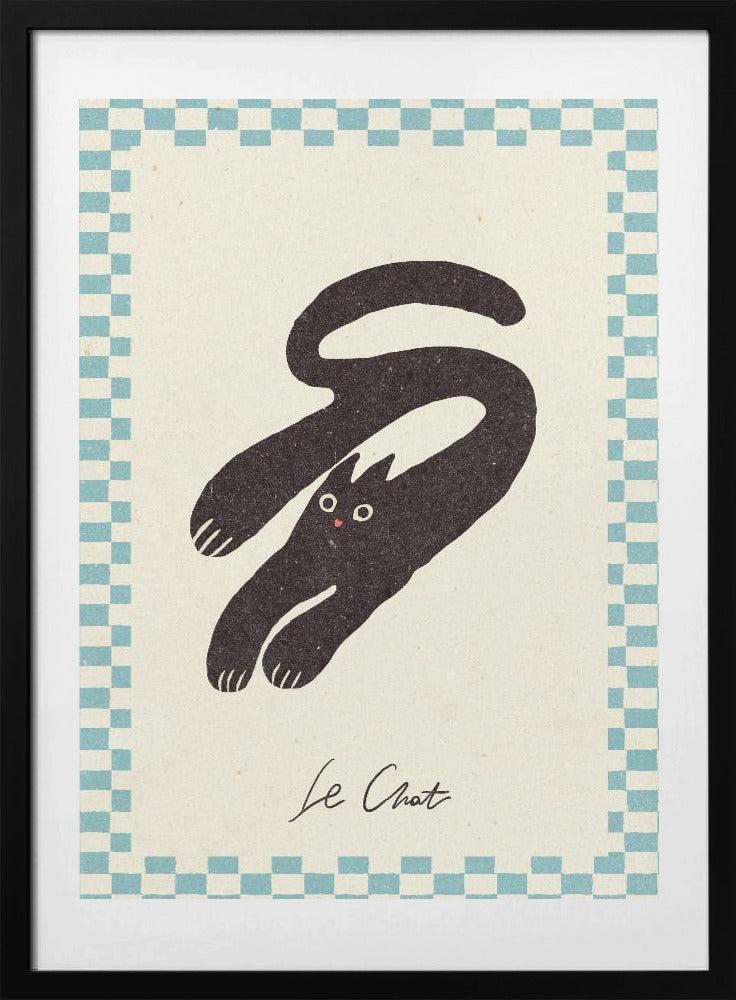 Le Chat - Art Print by NKTN