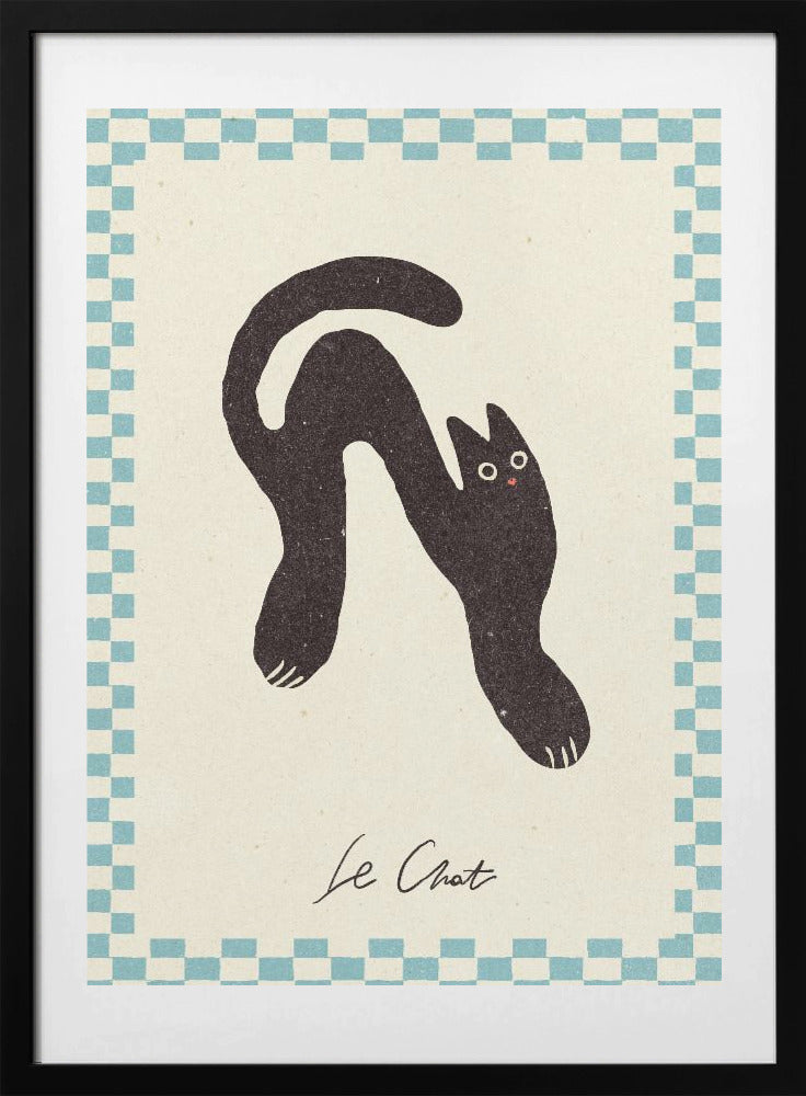 Le Chat - Art Print by NKTN