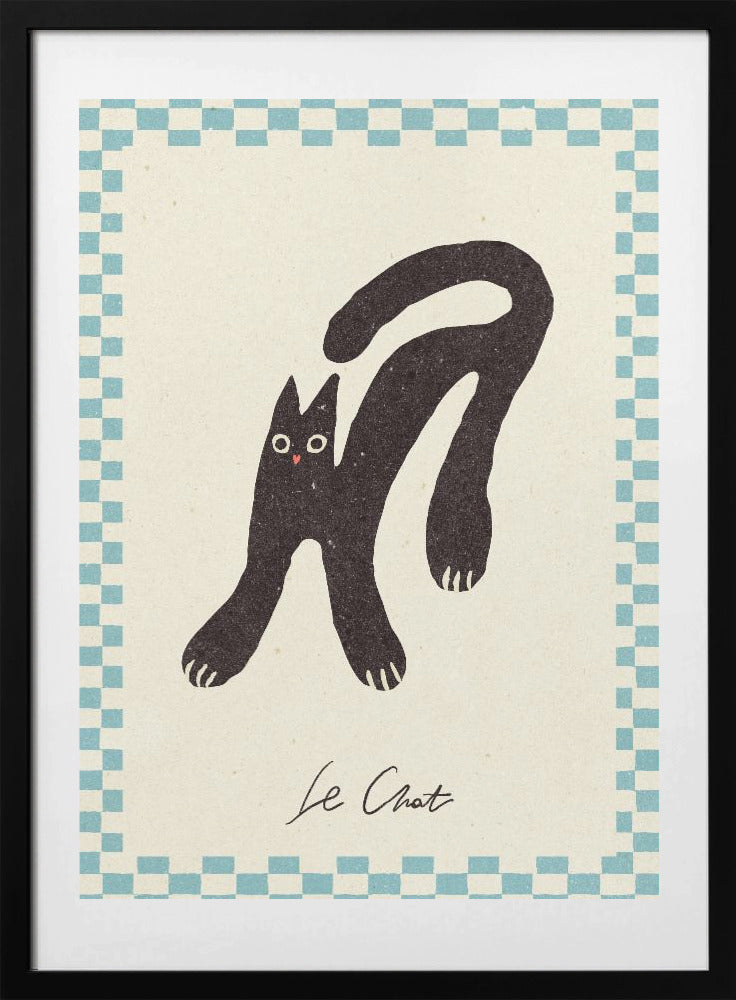 Le Chat - Art Print by NKTN