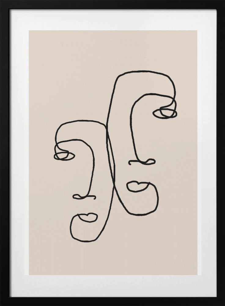 Curved Reflections - Art Print by THE MIUUS STUDIO