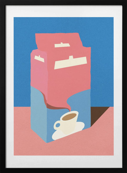 Crema E Gusto Dolce - Art Print by Rosi Feist