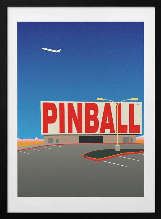 Las Vegas Pinball - Art Print by Rosi Feist