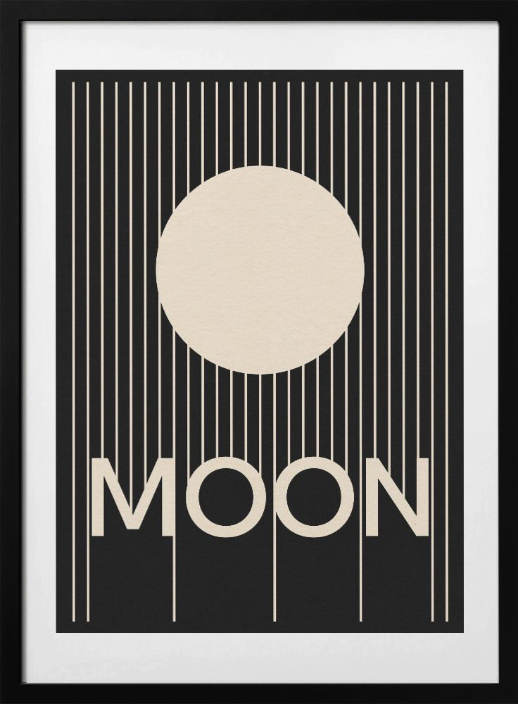 Moon - Art Print by Rosi Feist