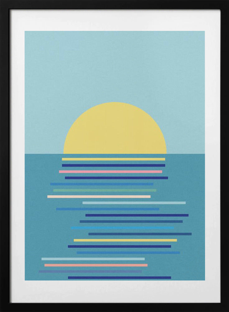 Sunrise In Ahrenshoop - Art Print by Rosi Feist