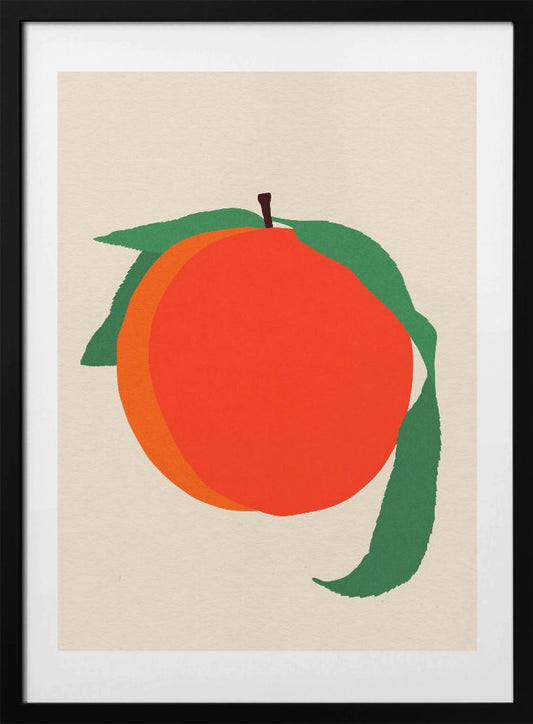 Peach - Art Print by Rosi Feist
