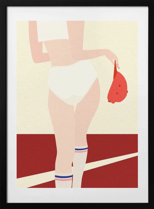 Panties Socks Cap - Art Print by Rosi Feist