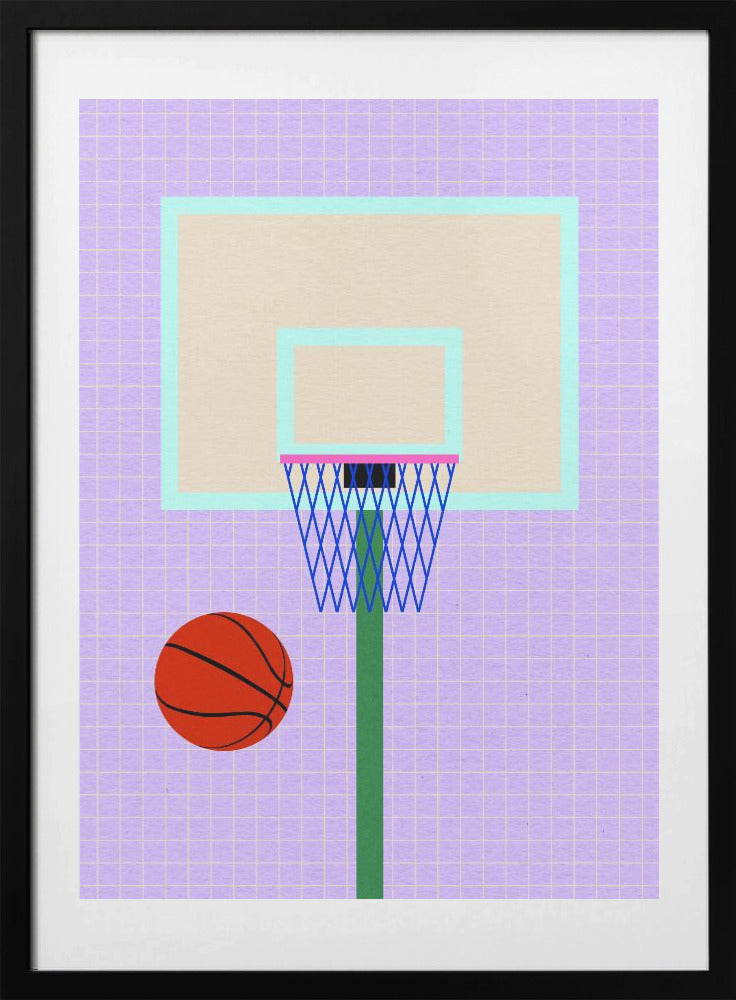 New York Basketball - Art Print by Rosi Feist