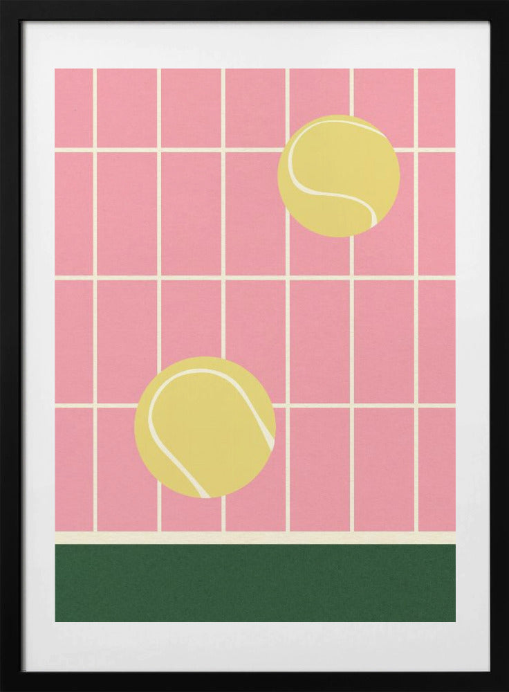 Tennis Kitchen - Art Print by Rosi Feist