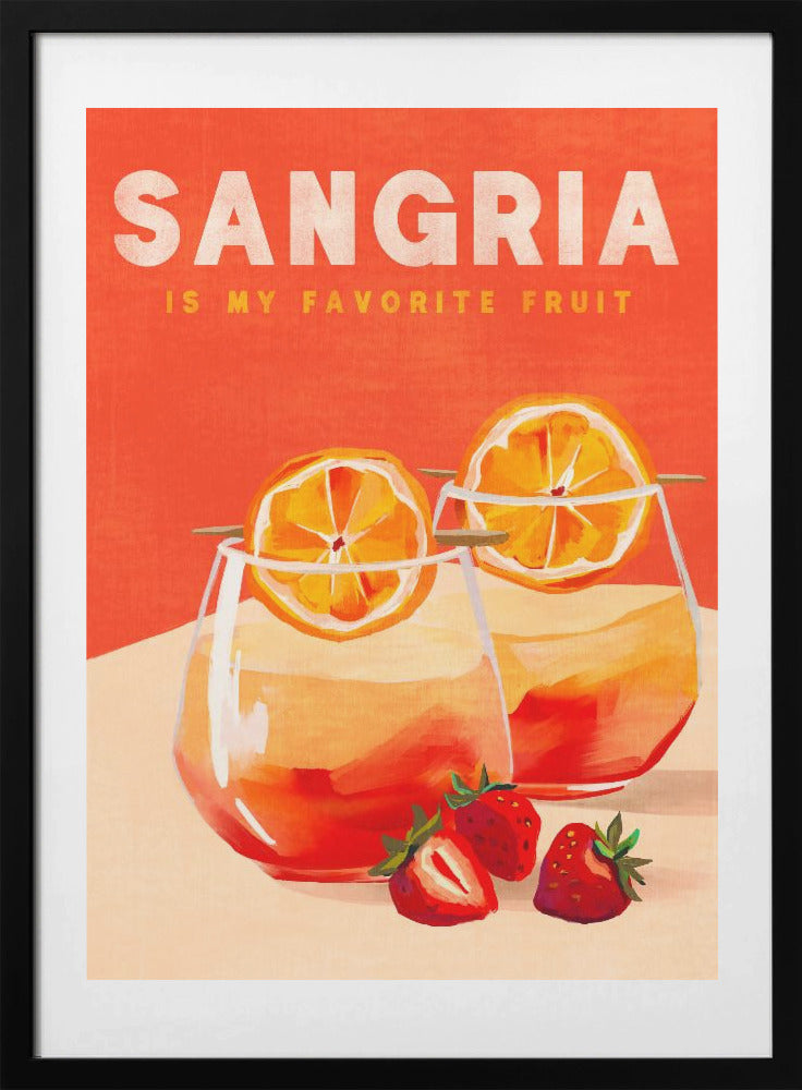 Sangria - Art Print by The Whiskey Ginger