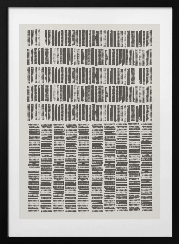 Monochrome Harmony - Art Print by THE MIUUS STUDIO