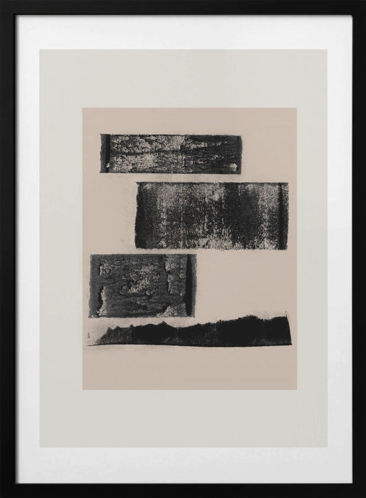 Textured Layers - Art Print by THE MIUUS STUDIO