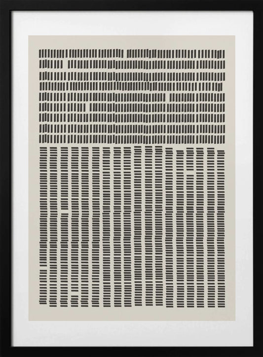 Symmetrical Rhythm - Art Print by THE MIUUS STUDIO