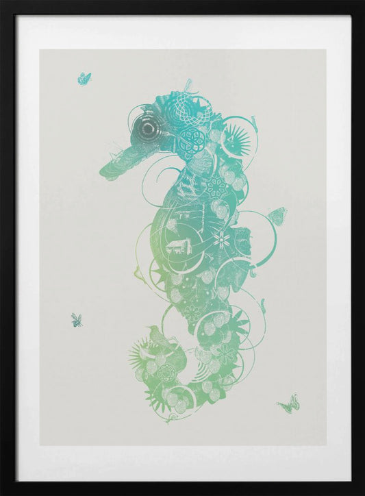 Seahorse - Art Print by Jaco Putker