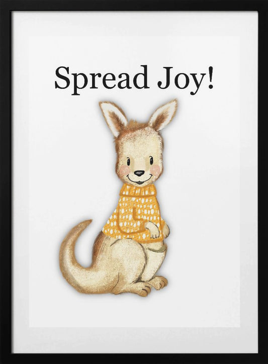 Spread Joy - Art Print by Saba Rauf