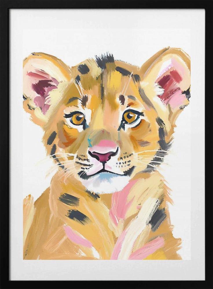 Tigerbaby - Art Print by Ohkimiko
