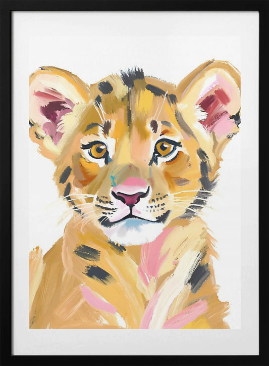 Tigerbaby - Art Print by Ohkimiko