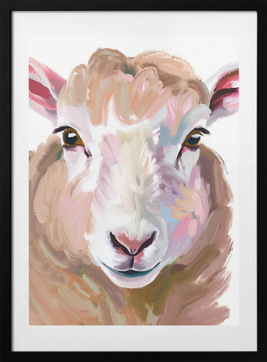 Schaf - Art Print by Ohkimiko